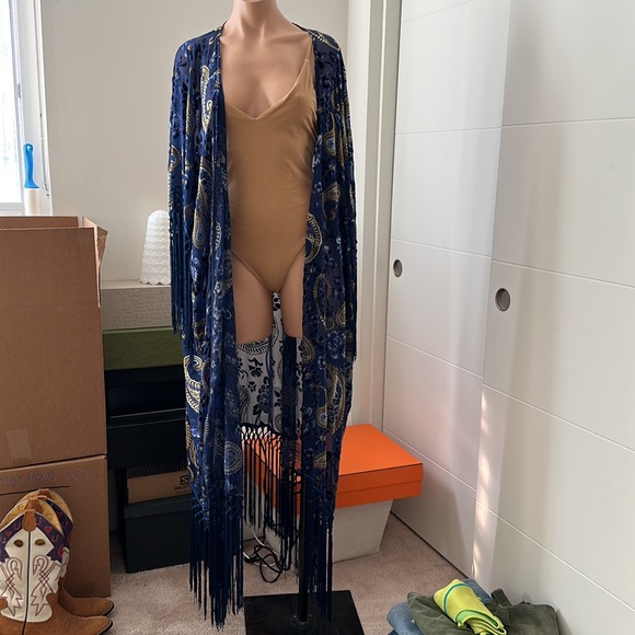 Anthropologie Sheer Dress. Boho stile - Picture 1 of 7